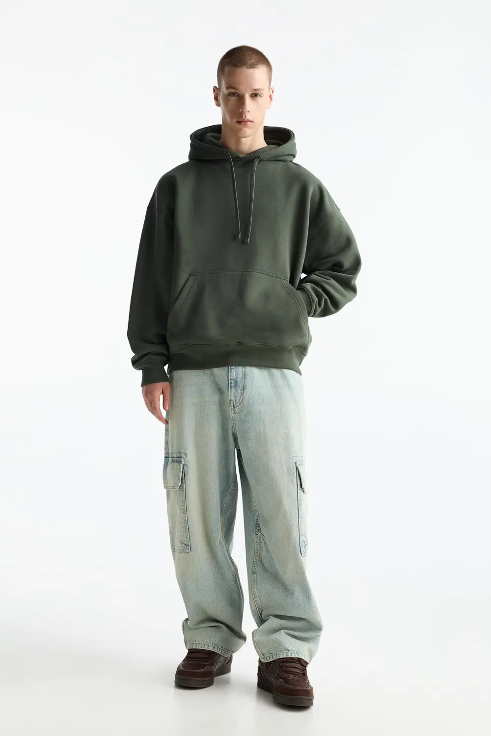 Sudadera básica capucha