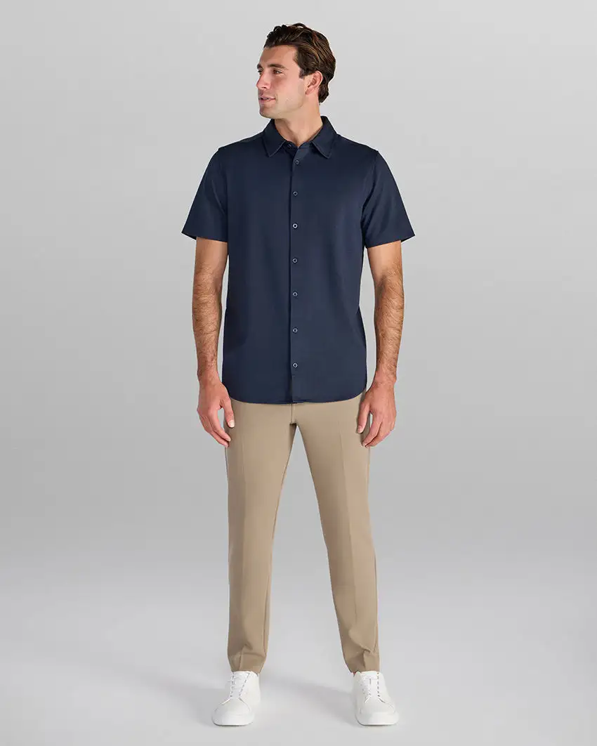 Softblend Short Sleeve Button Down