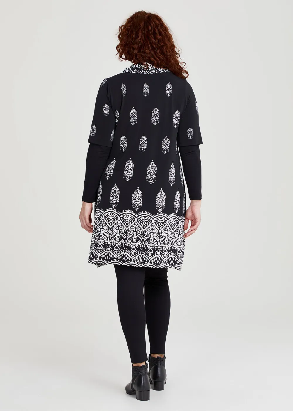 Border Print Tunic
