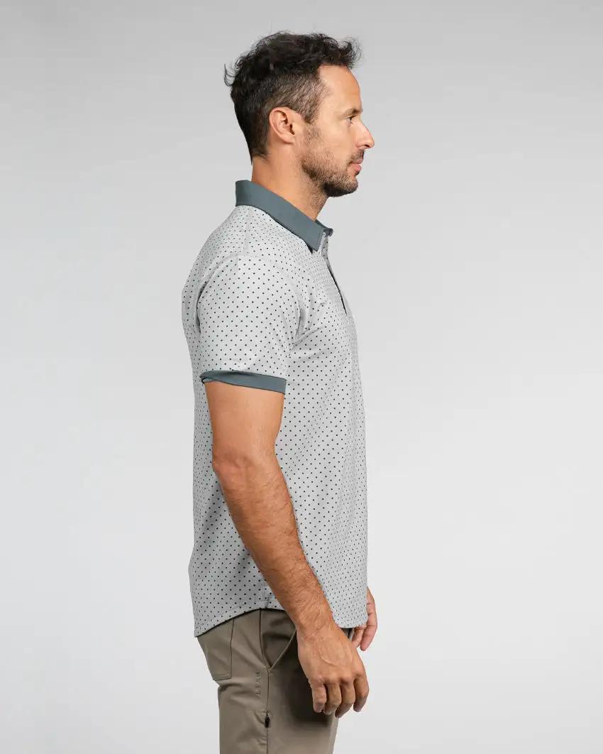 Drop-Cut: Lux Dotted Polo