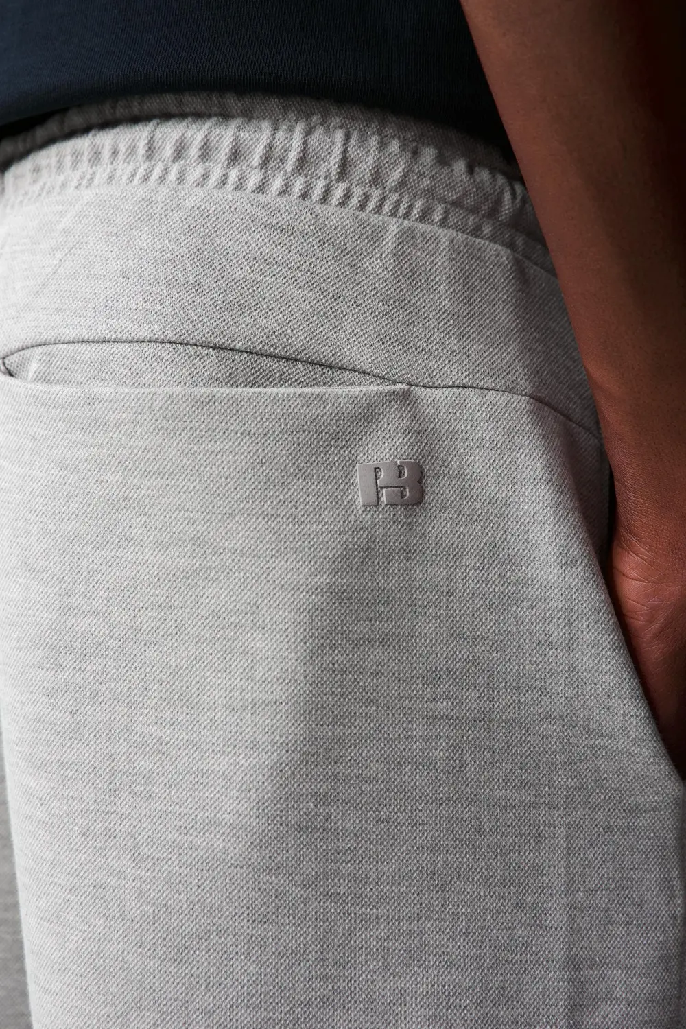 Piqué Bermuda sweatpant shorts