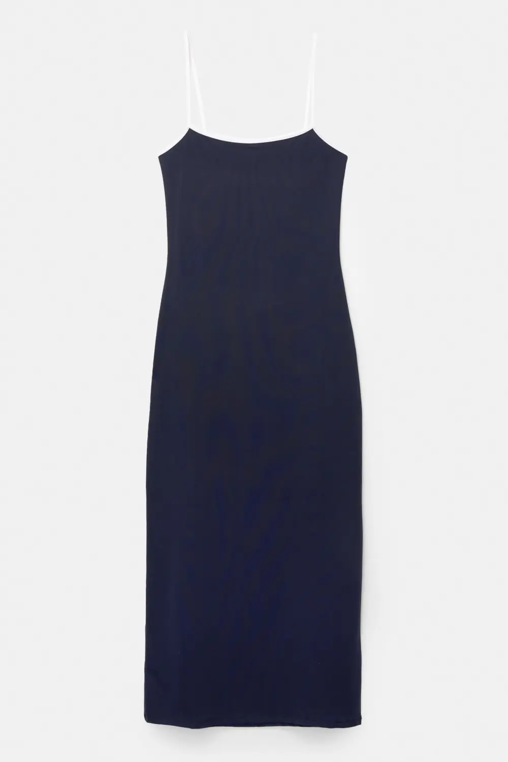 Vestido midi tirantes cut out