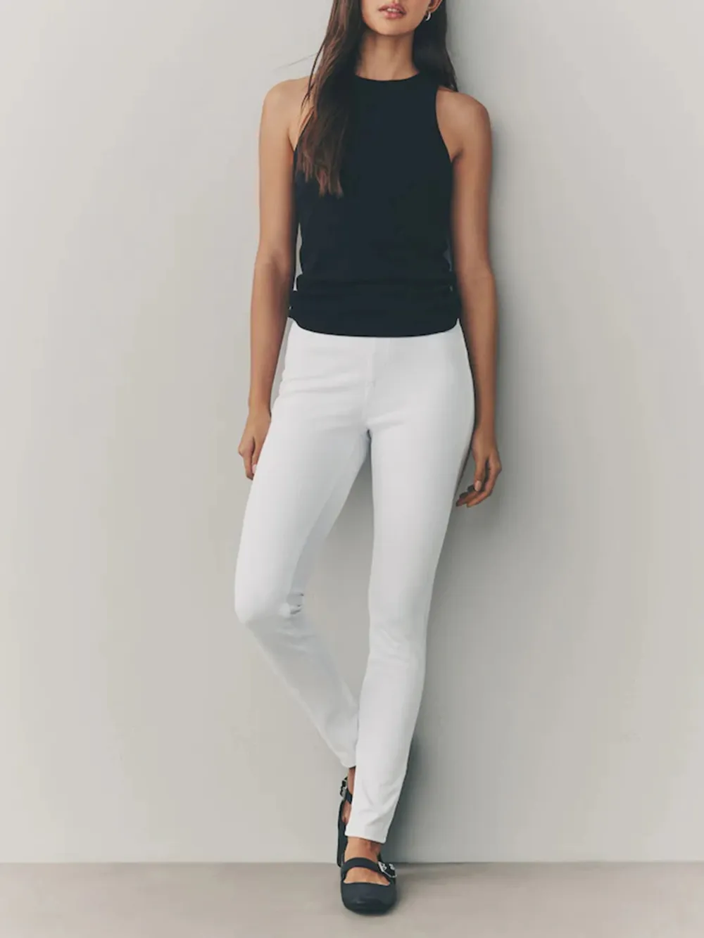 Cotton Solid Color Pants