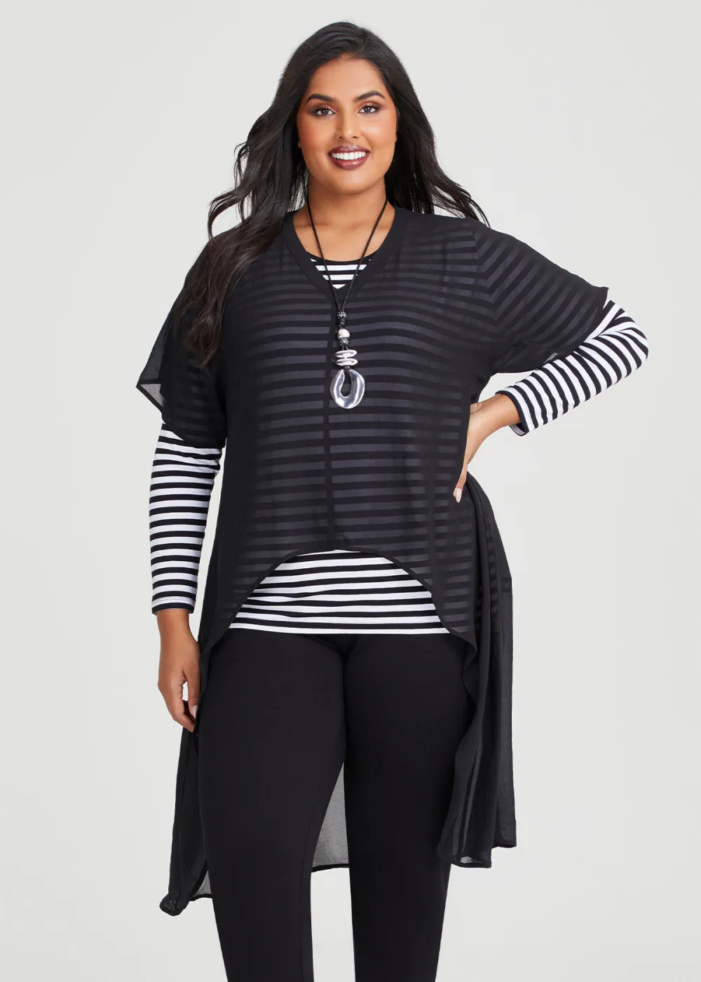 Chiffon Ada Layering Top