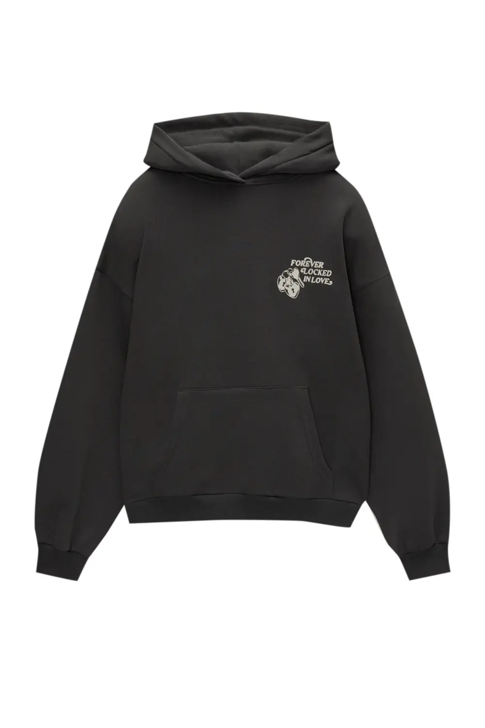 Sudadera capucha candado