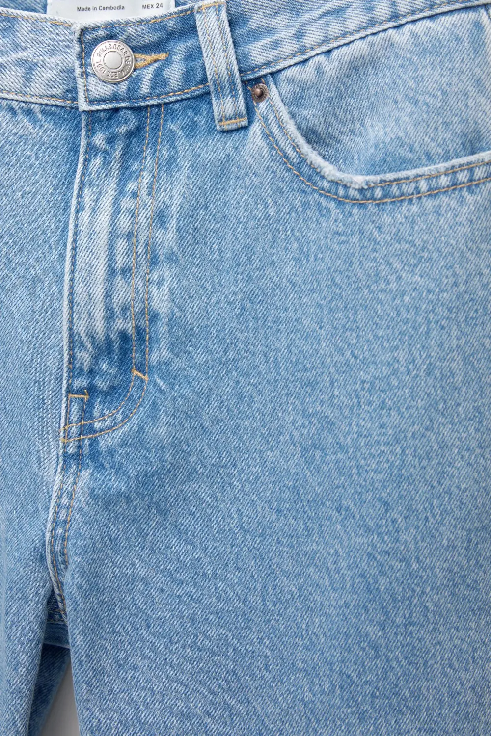 Jeans mom básicos