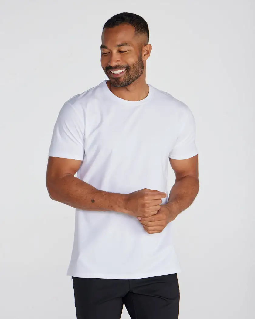 Limitless Short Sleeve Split Hem