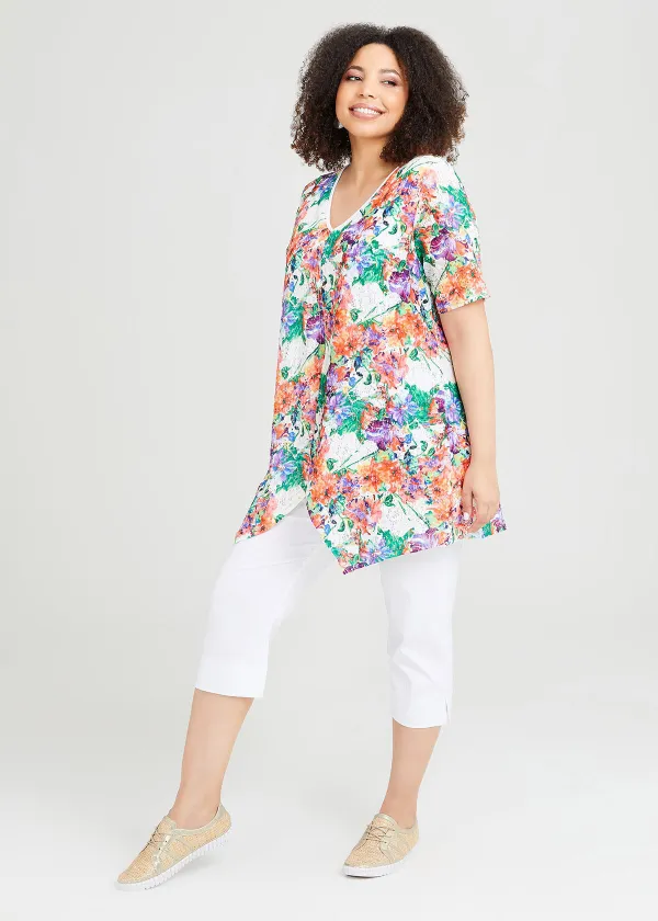 Expose Split Hem Crop Pant