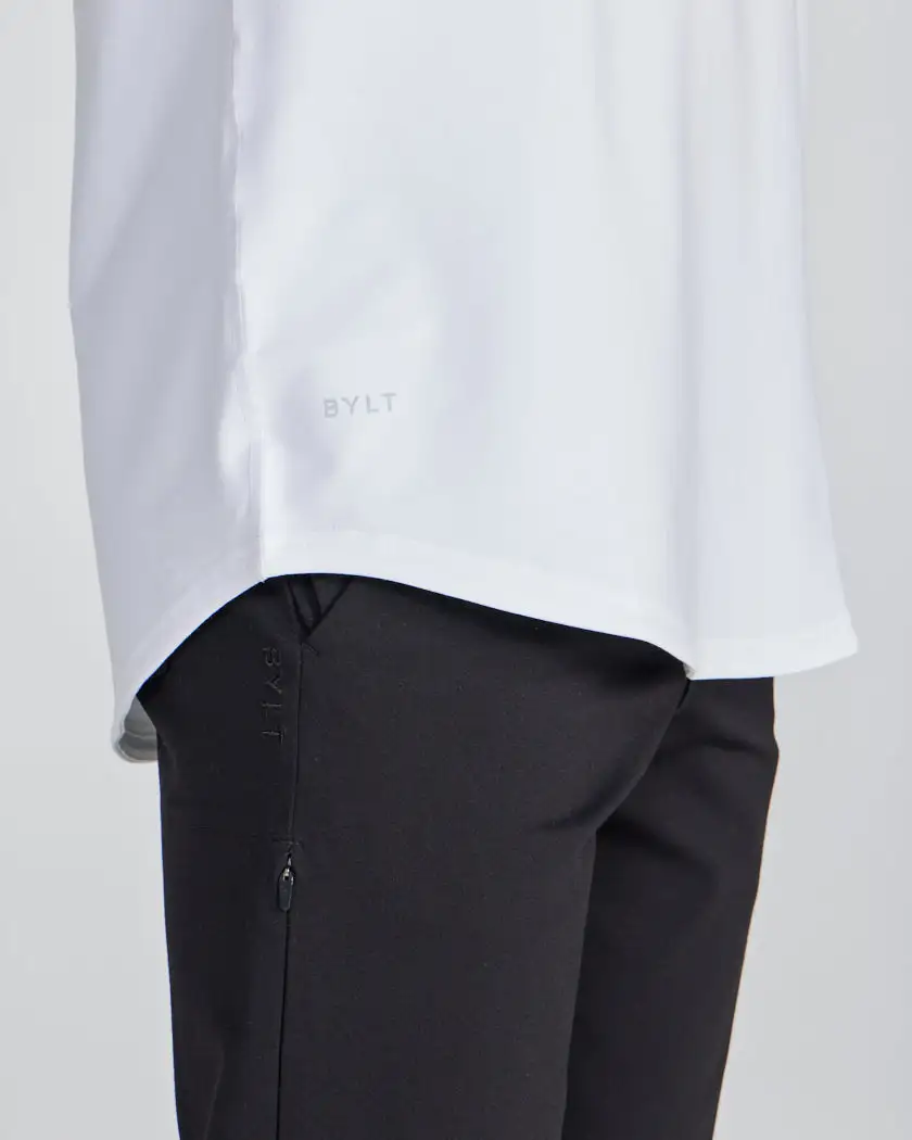 Drop-Cut Long Sleeve: Bylt Signature