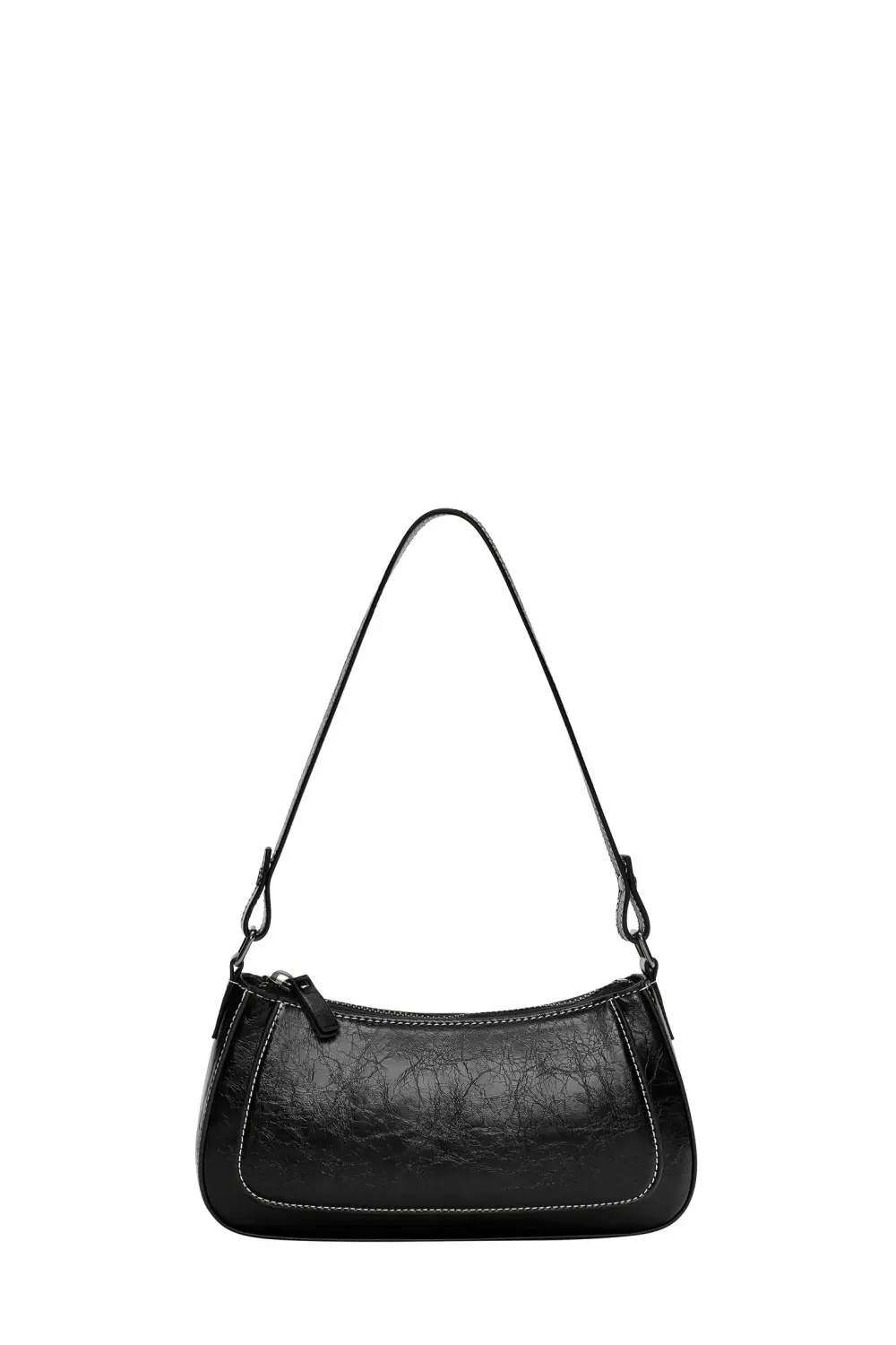 Bolso de hombro costuras