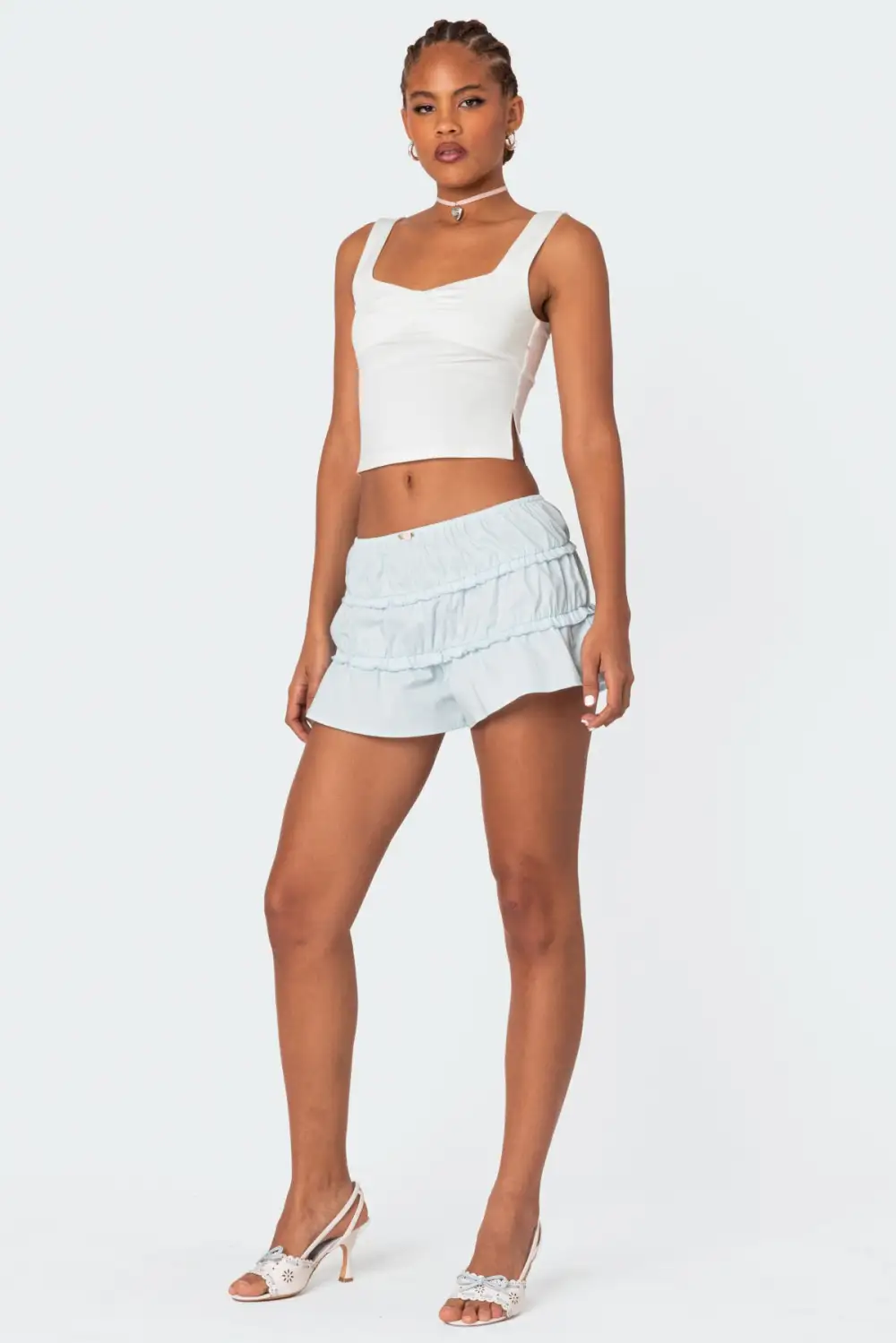 Kalila Tiered Ruffle Shorts