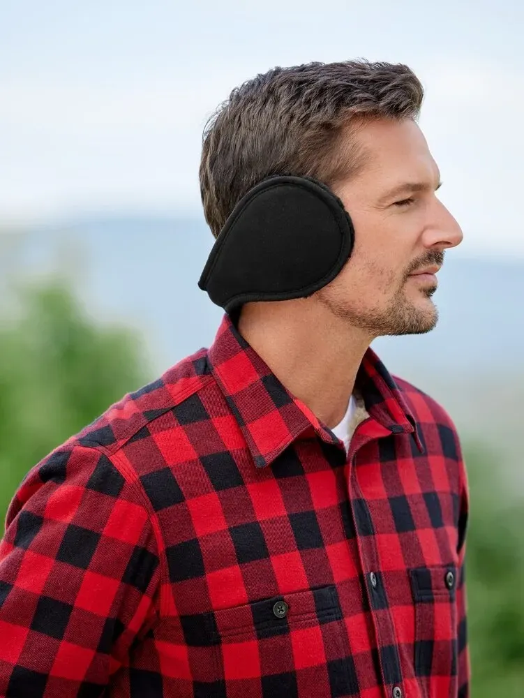 Men's and Women's Shearling Earmuffs