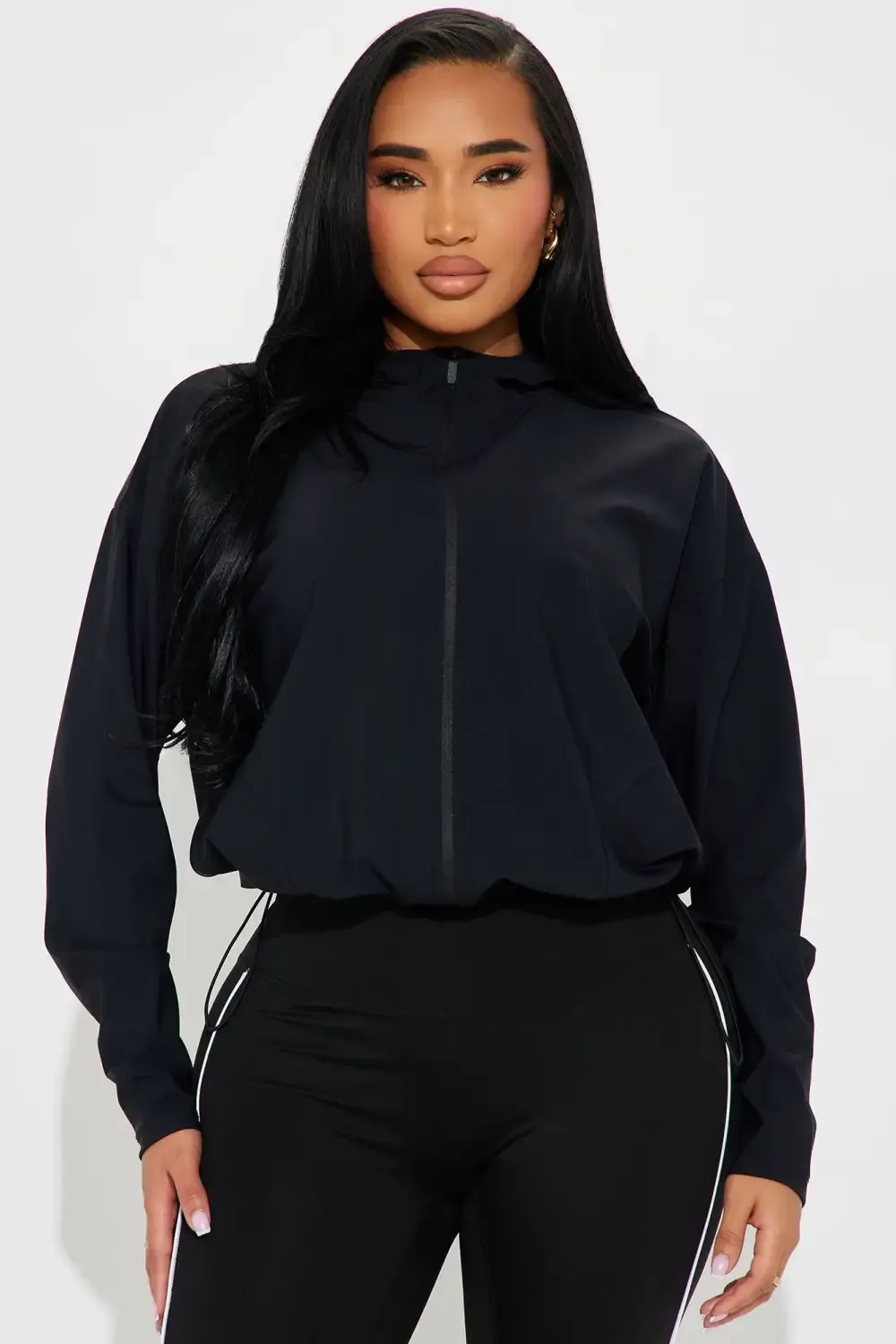 Double It Active Jacket - Black