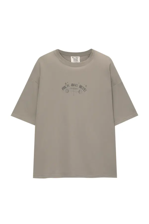 Rick and Morty short sleeve sweatshirt