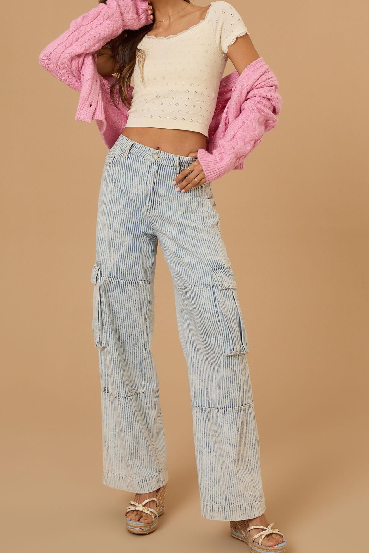 Seamless Eyelet Top