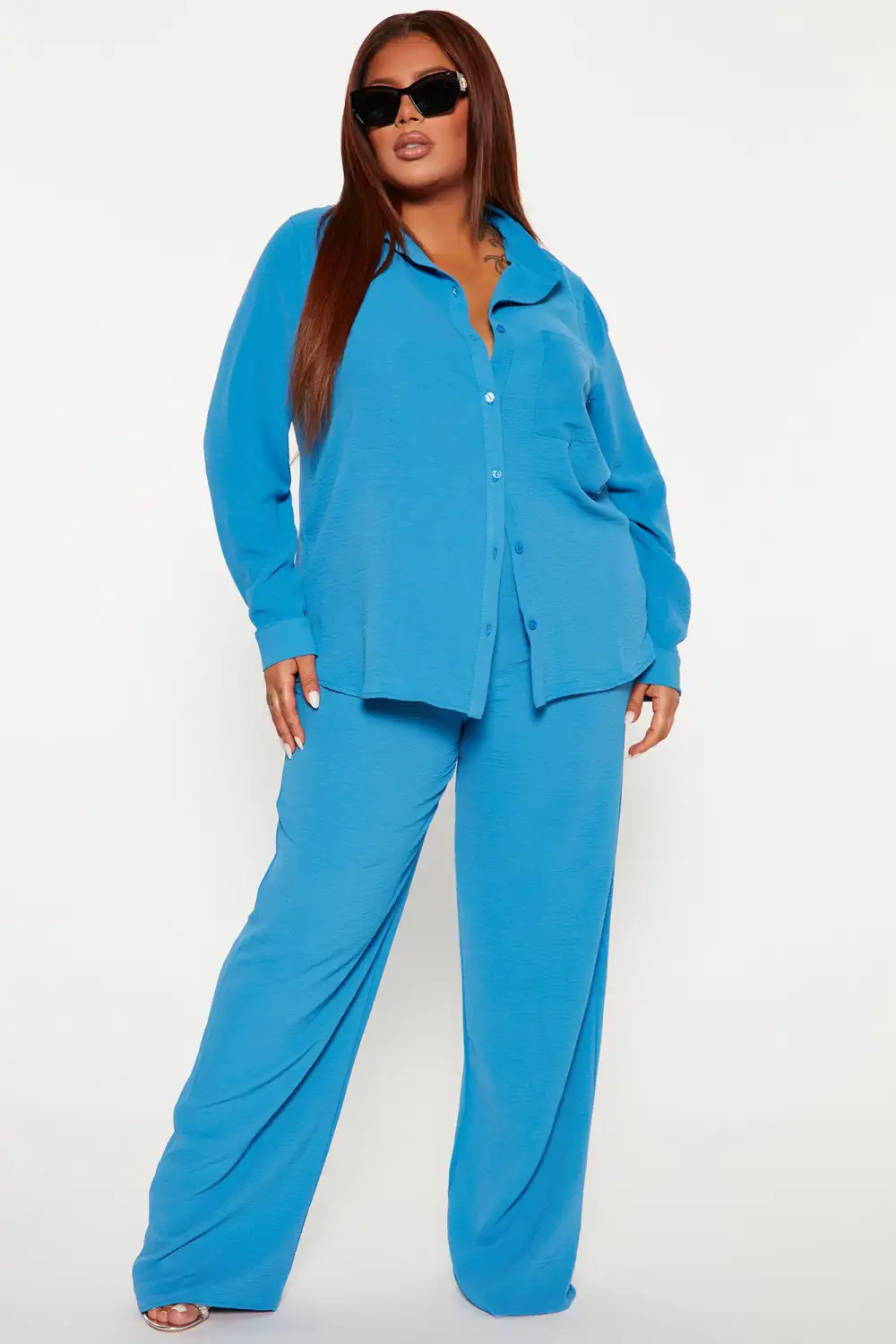 Makenzie Pant Set - Blue