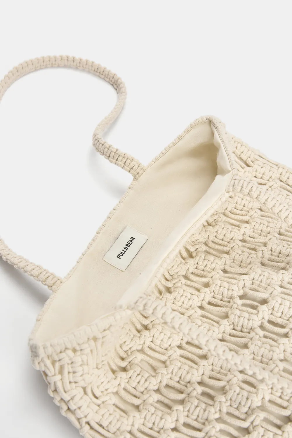 Bolso shopper crochet