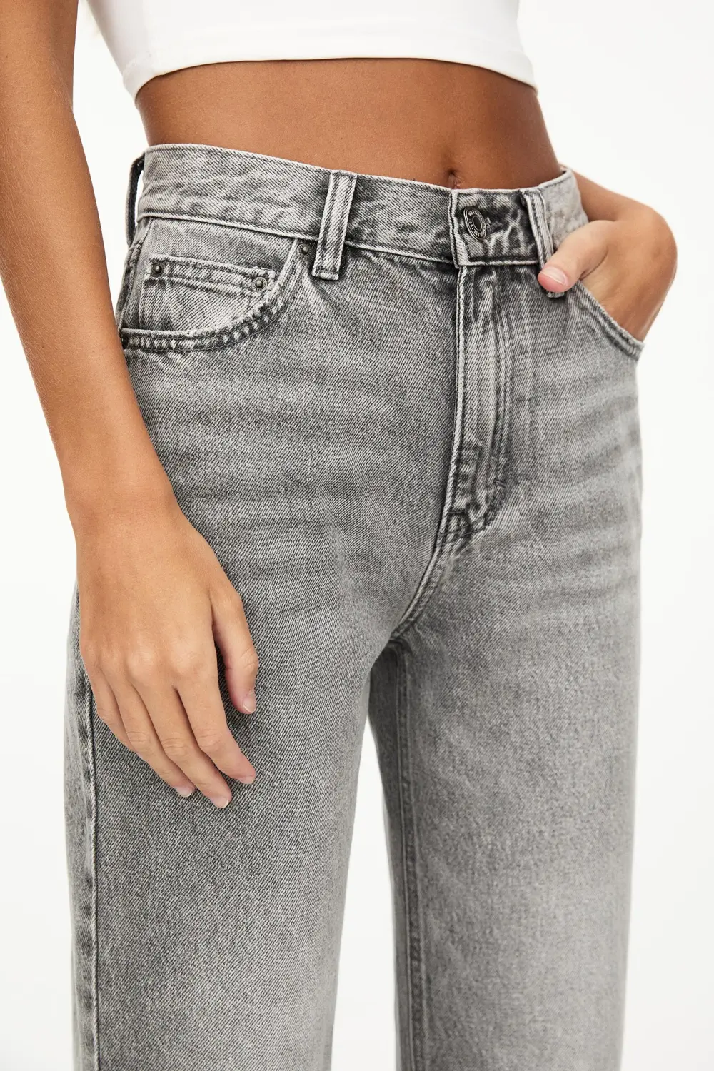 Jeans mom básicos