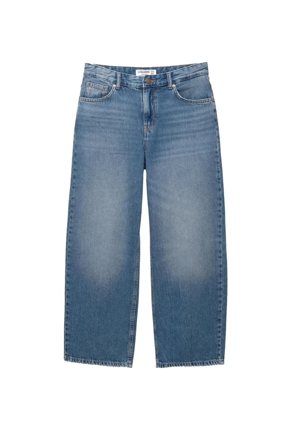 Jeans wide leg cropped