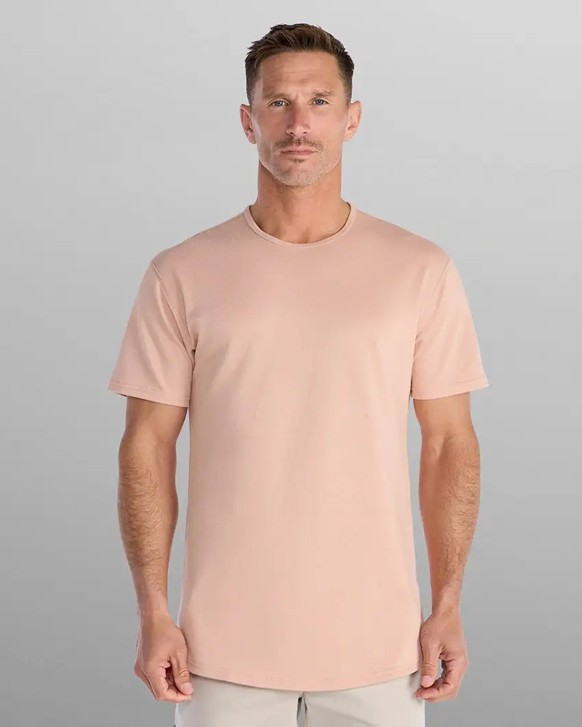 Bayside Short Sleeve Drop-Cut