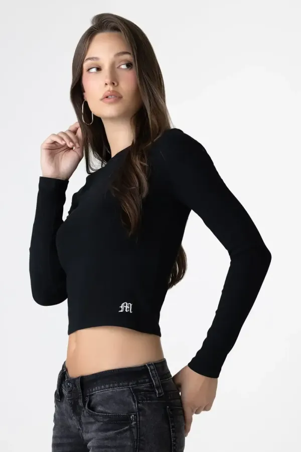 Lever Long Sleeve Top