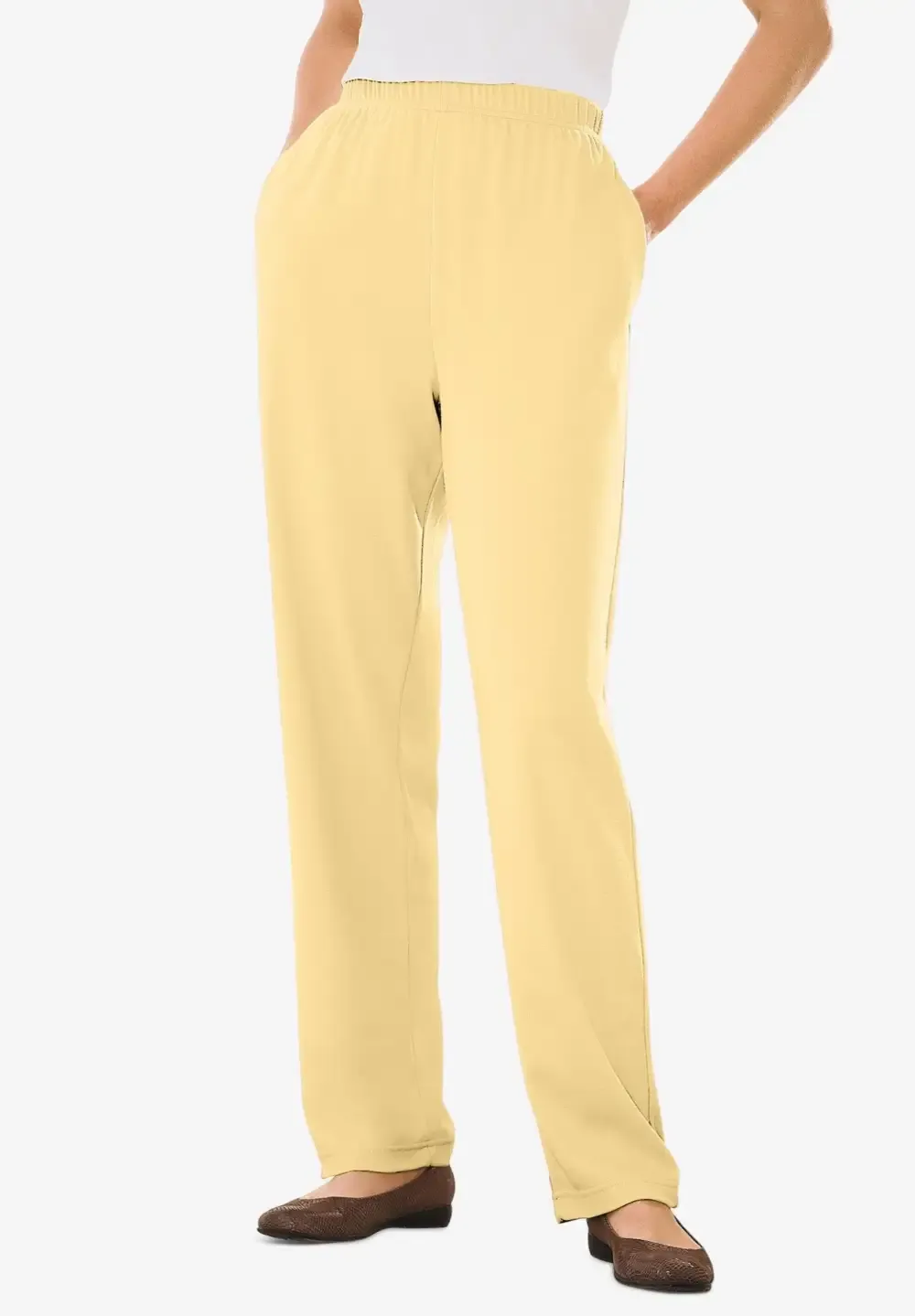 7-Day Knit Straight Leg Pant