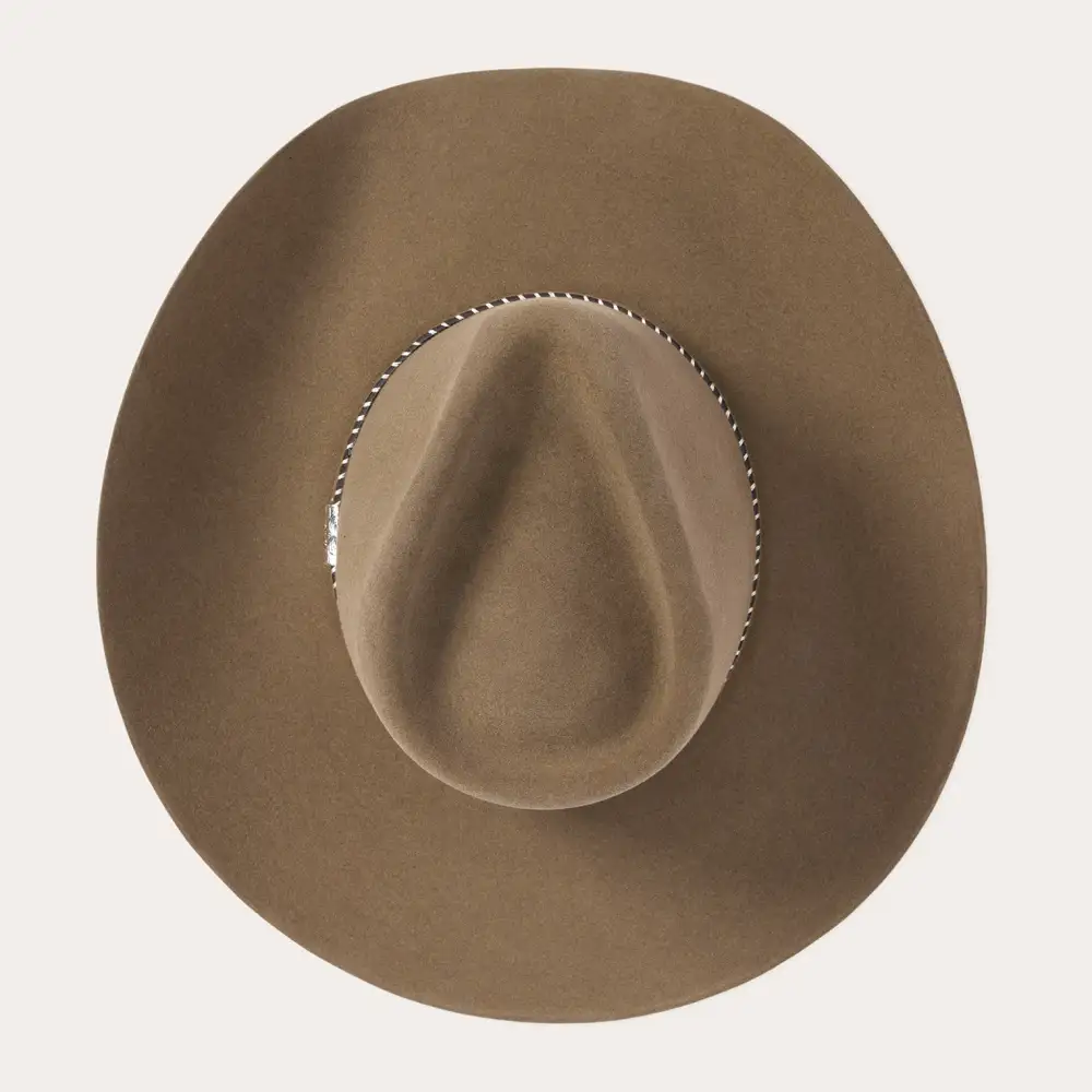 Acoustic 6X Cowboy Hat - Pinch Front Crown