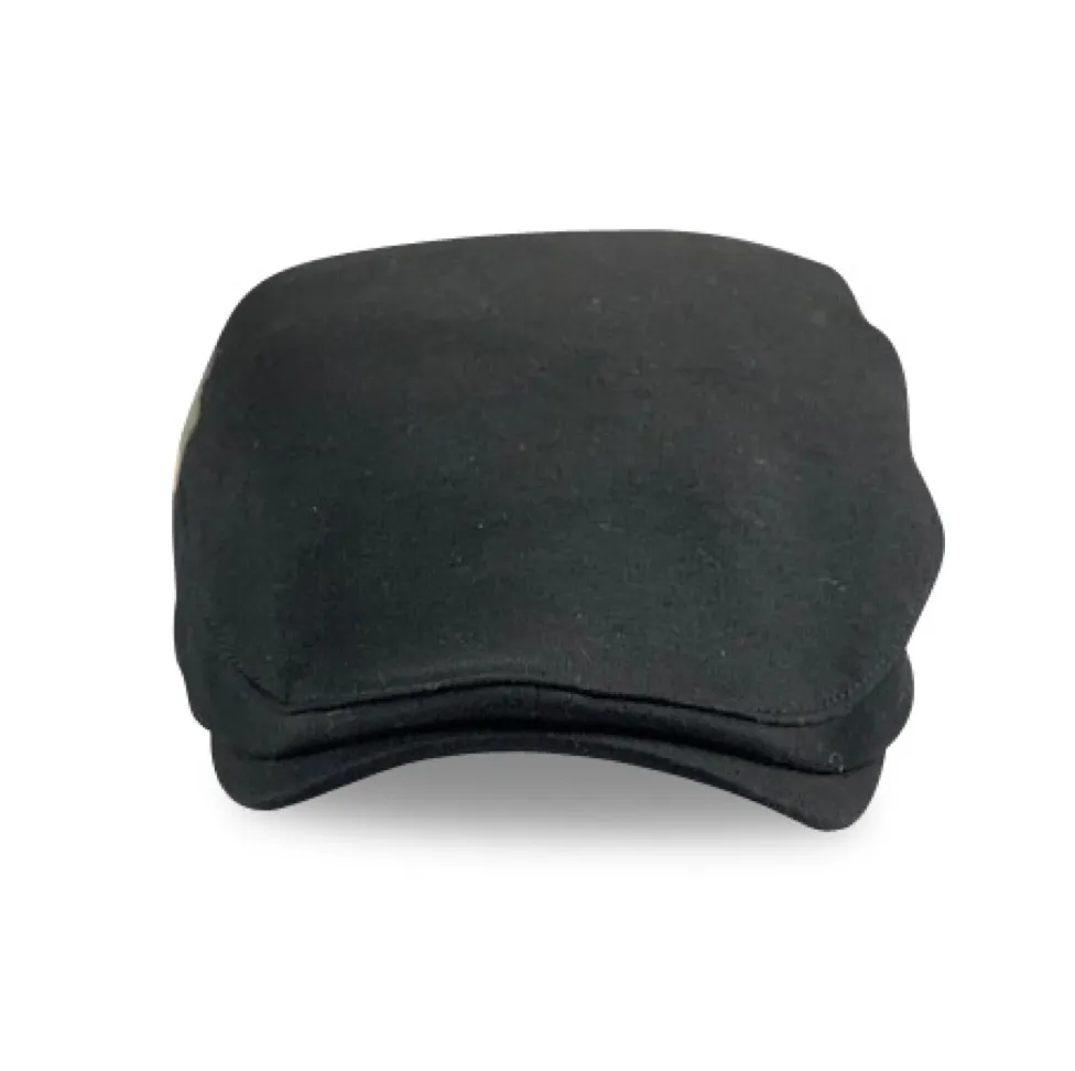 The Responder Military Single Panel Boston Scally Cap - Black & Camo
