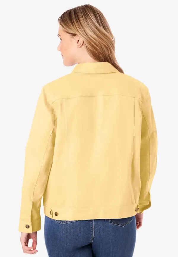 Stretch Denim Jacket