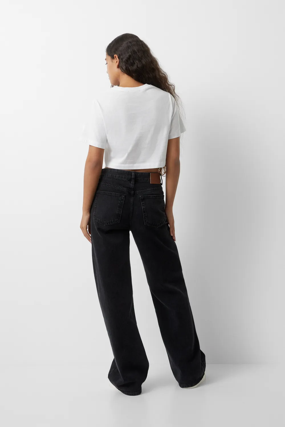 Camiseta cropped básica