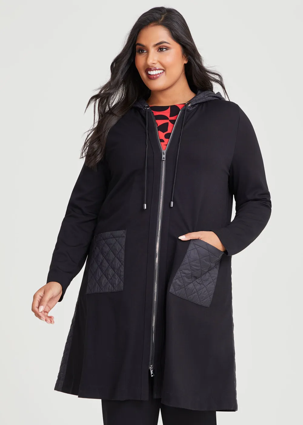 Ponte Quilted Ohara Jacket