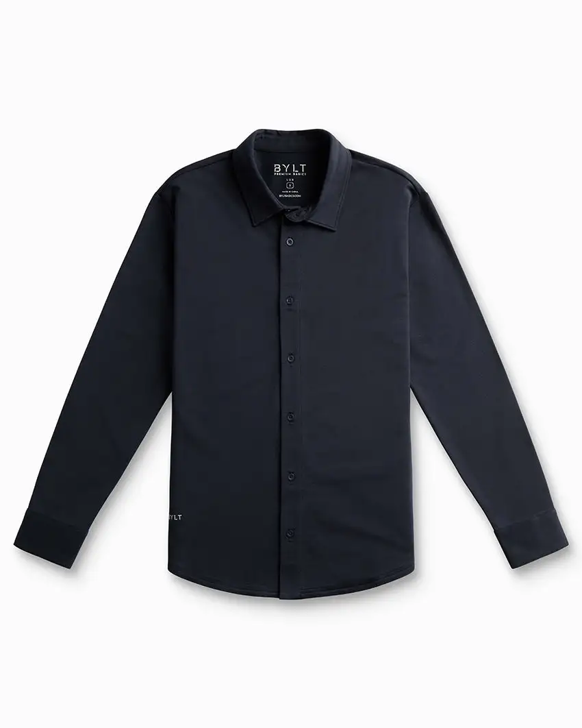 Lux Long Sleeve Button Down