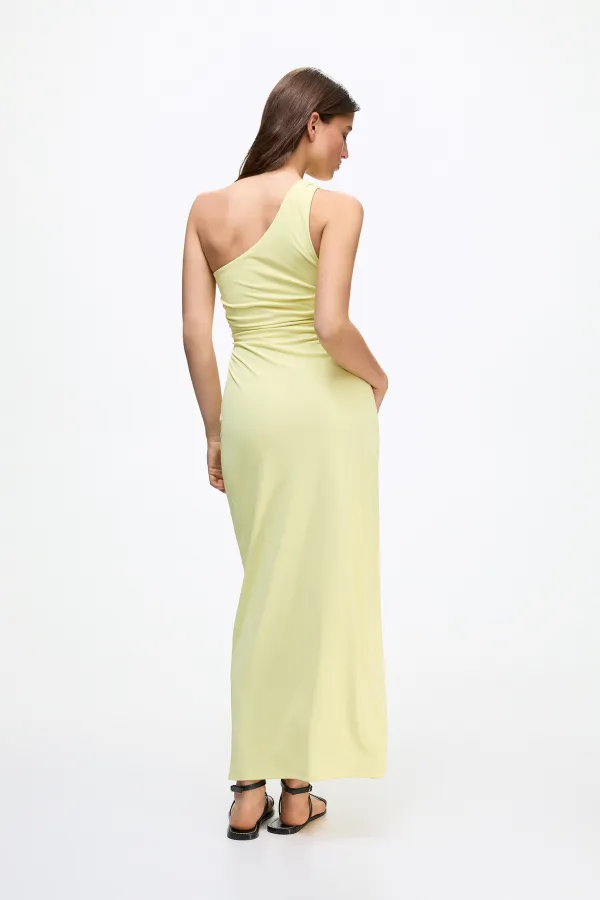 Vestido midi asimétrico