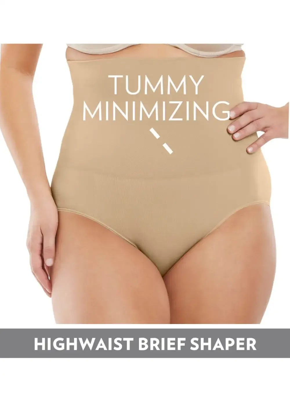 Instant Shaper Medium Control Seamless High Waist Brief