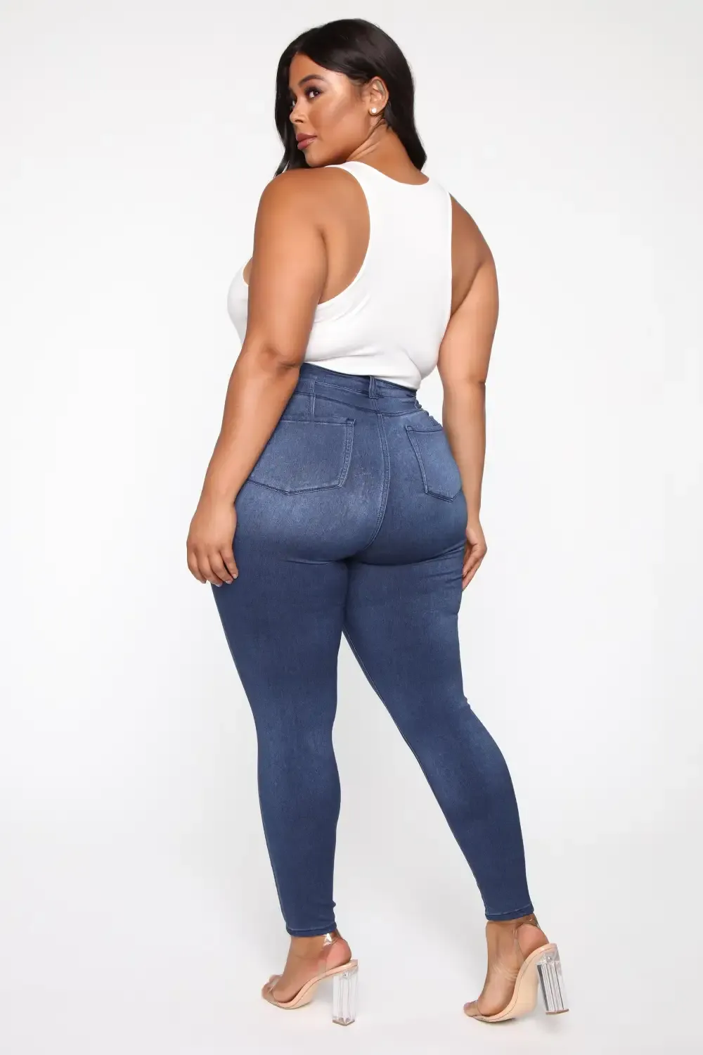 Eva Super Soft Curvy Skinny Jean - Medium Wash