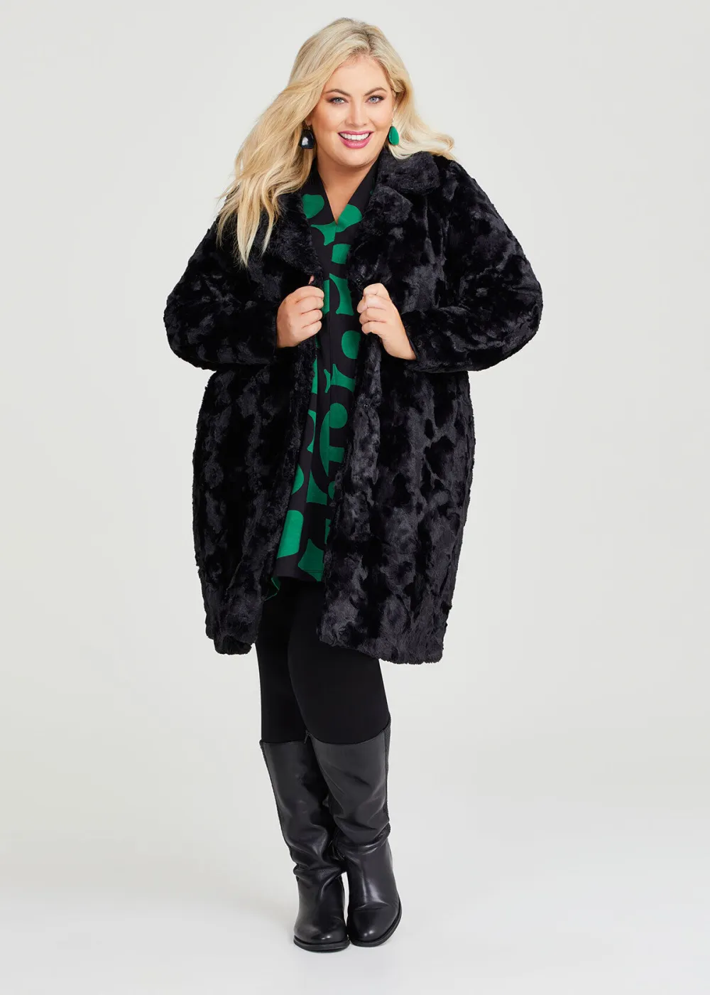 Faux Fur Willow Coat
