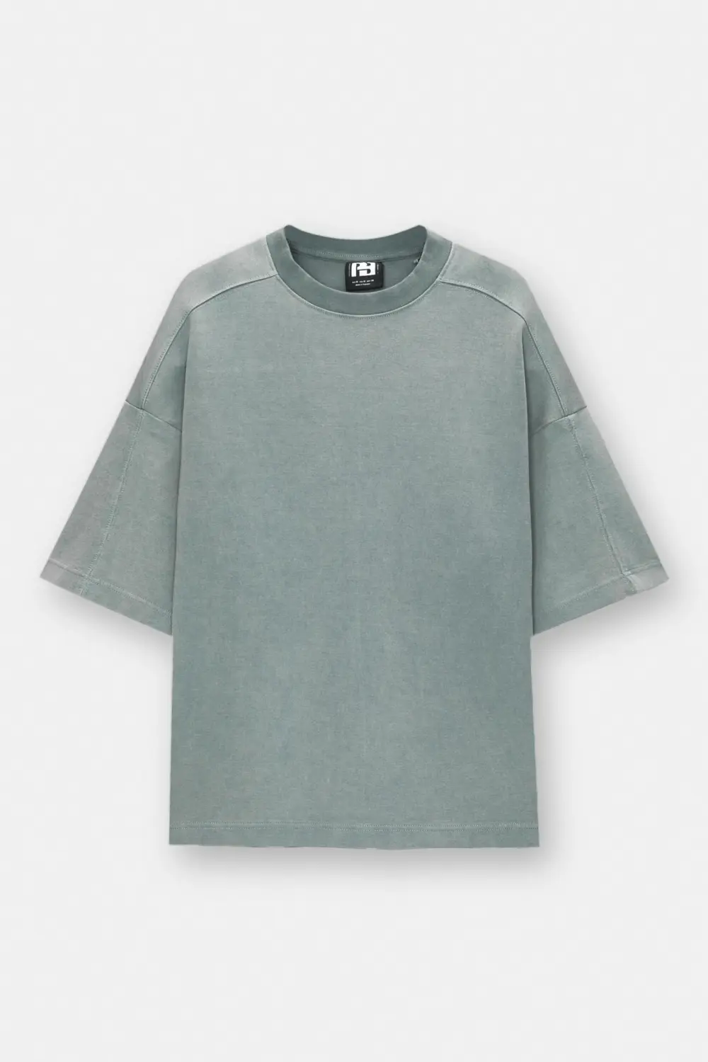 Boxy short sleeve sweatshirt