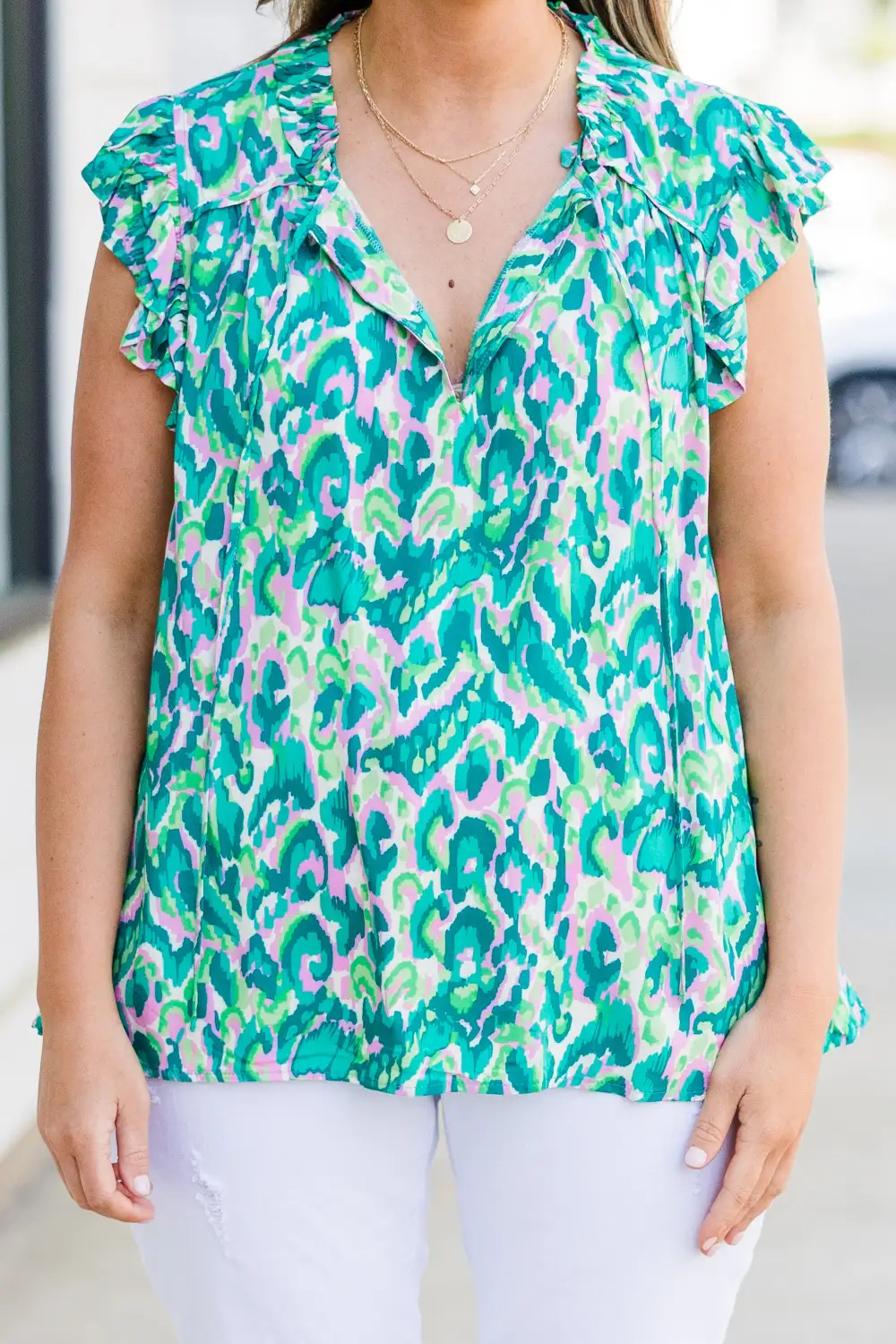 It's My Golden Hour Top, Green