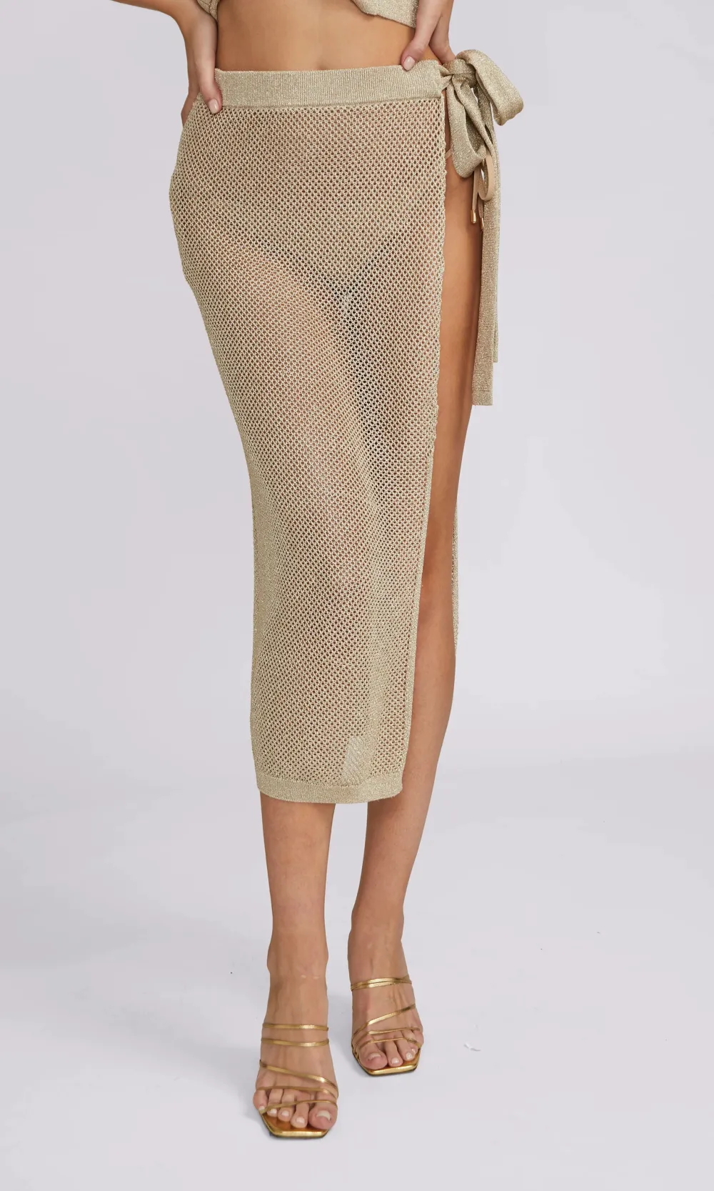 Carlyle Mesh Wrap Sarong
