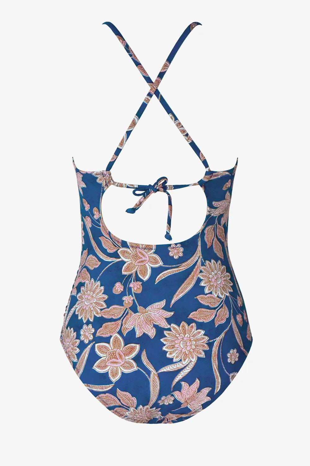Keyhole Tunnelled One Piece Swimsuit