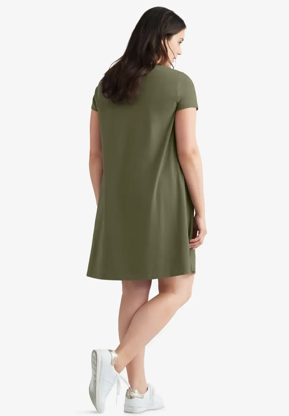 A-Line Knit Tee Dress