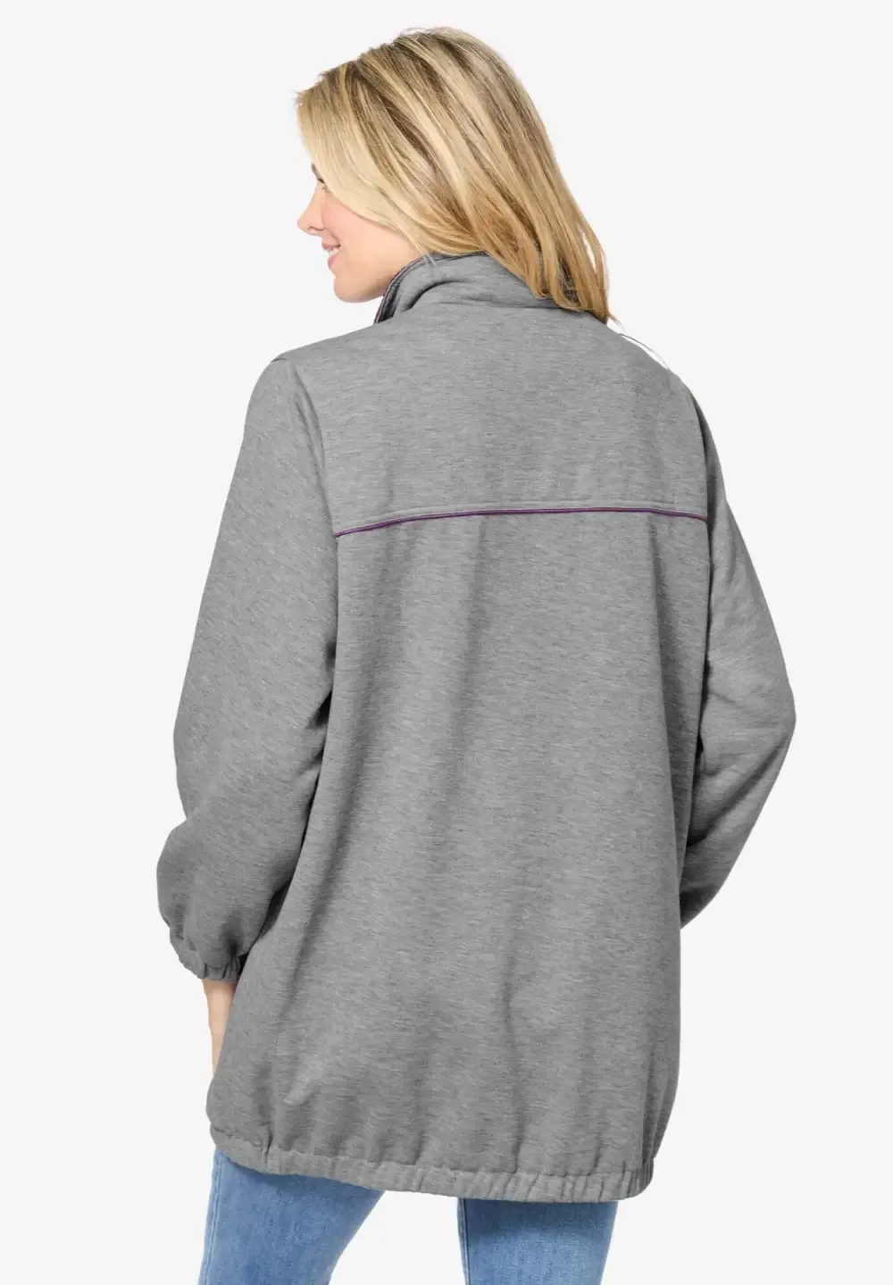 Fleece Nylon Reversible Jacket