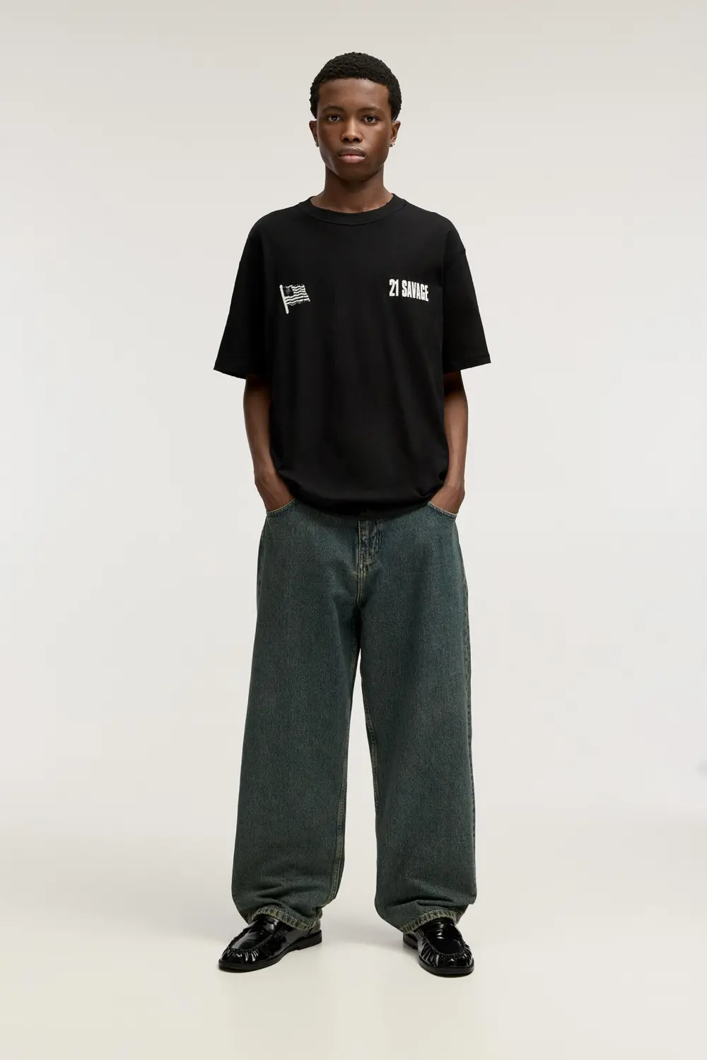 21 Savage black T-shirt