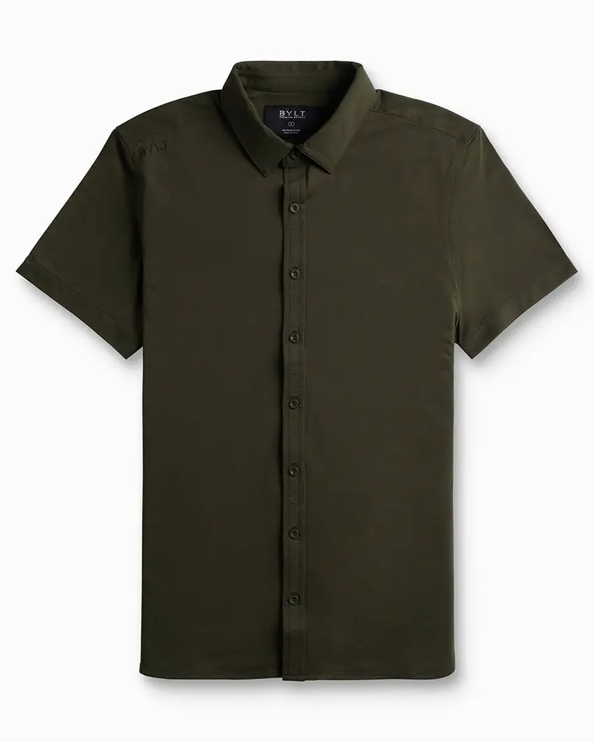 Vista Stretch Short Sleeve Button Down