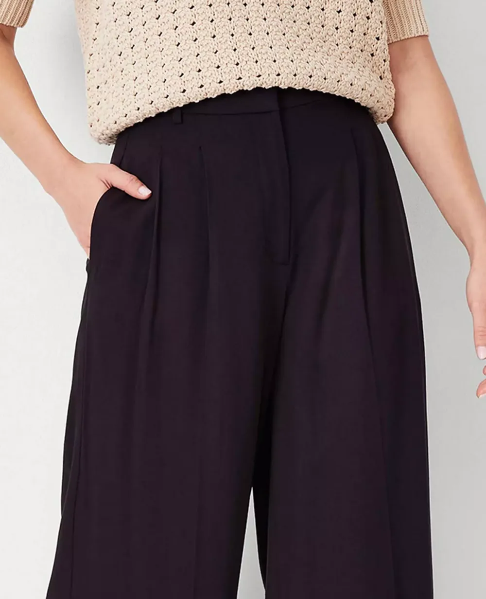 The Pleated Wide Leg Pant