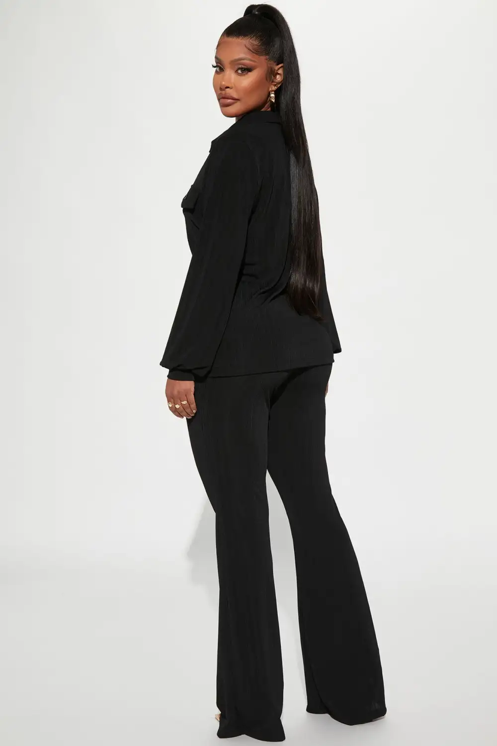 Anabella Pant set - Black