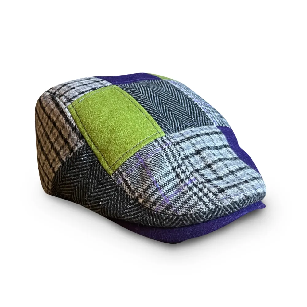 The Zombie Boston Scally Cap - Patchwork