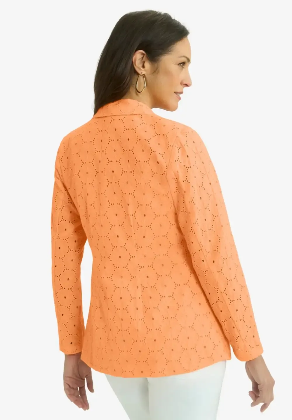 Eyelet Blazer