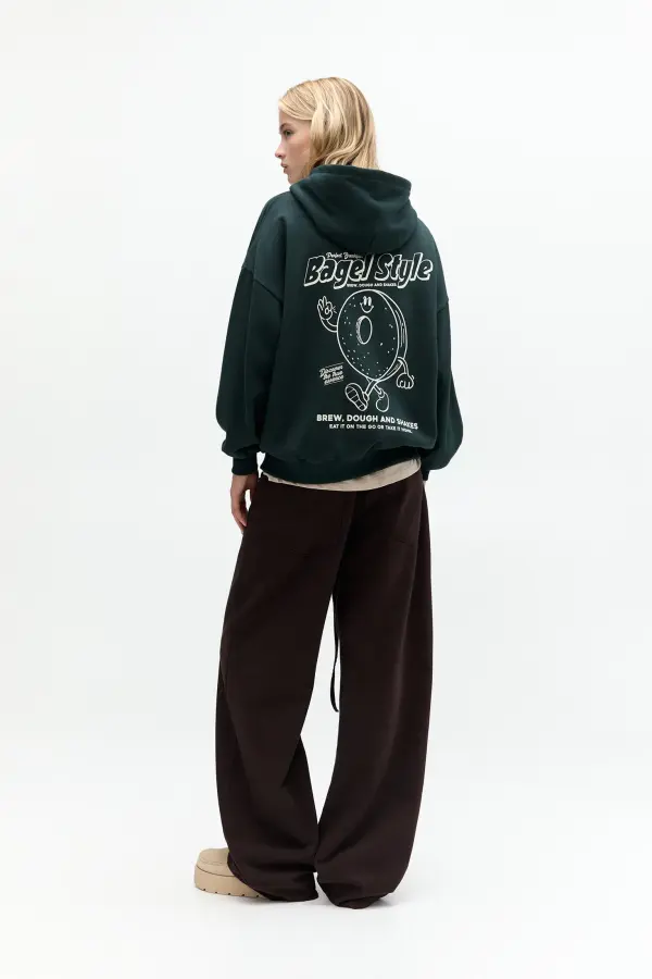 Sudadera capucha bagel