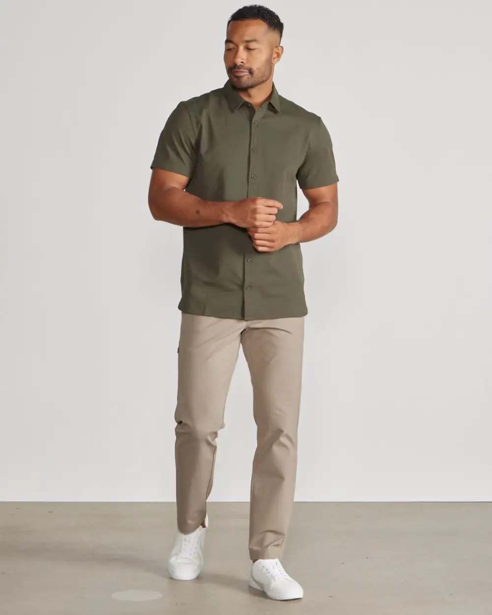 Vista Stretch Short Sleeve Button Down